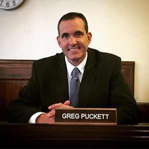 Greg Puckett, County Commissioner